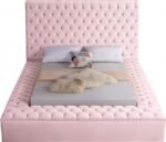 Bliss Velvet Upholstered Bed - Image 5