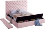 Bliss Velvet Upholstered Bed - Image 7