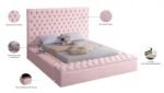 Bliss Velvet Upholstered Bed - Image 9