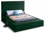 Bliss Velvet Upholstered Bed