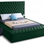 Bliss Velvet Upholstered Bed