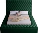 Bliss Velvet Upholstered Bed - Image 5