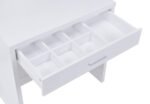 HARVEY VANITY SET WITH LIFT-TOP STOOL WHITE - Image 10