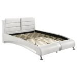 JEREMAINE 5-PIECE QUEEN BEDROOM SET WHITE - Image 3