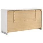 JEREMAINE 5-PIECE QUEEN BEDROOM SET WHITE - Image 8