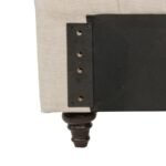 DEVON 57-INCH UPHOLSTERED FULL HEADBOARD BEIGE - Image 5