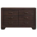 DORIAN 5-PIECE QUEEN BEDROOM SET DARK COCOA - Image 8