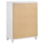BARZINI 5-PIECE QUEEN BEDROOM SET WHITE - Image 13