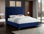 Eclipse Velvet Upholstered Bed - Image 3
