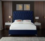 Eclipse Velvet Upholstered Bed - Image 4