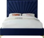 Eclipse Velvet Upholstered Bed - Image 5