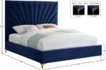 Eclipse Velvet Upholstered Bed - Image 6