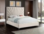 Eclipse Velvet Upholstered Bed - Image 3