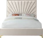 Eclipse Velvet Upholstered Bed - Image 5