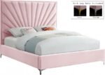Eclipse Velvet Upholstered Bed - Image 2