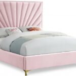 Eclipse Velvet Upholstered Bed
