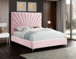 Eclipse Velvet Upholstered Bed - Image 3