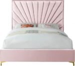 Eclipse Velvet Upholstered Bed - Image 5