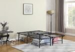 MABEL METAL FULL MATTRESS SUPPORT PLATFORM BED BLACK - Image 3