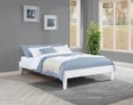 HOUNSLOW FULL UNIVERSAL PLATFORM BED WHITE - Image 2