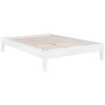 HOUNSLOW FULL UNIVERSAL PLATFORM BED WHITE