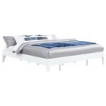 HOUNSLOW EASTERN KING UNIVERSAL PLATFORM BED WHITE - Image 3