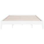 HOUNSLOW EASTERN KING UNIVERSAL PLATFORM BED WHITE - Image 4