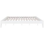 HOUNSLOW EASTERN KING UNIVERSAL PLATFORM BED WHITE - Image 5