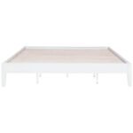 HOUNSLOW CALIFORNIA KING UNIVERSAL PLATFORM BED WHITE - Image 4