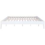HOUNSLOW CALIFORNIA KING UNIVERSAL PLATFORM BED WHITE - Image 6