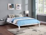 HOUNSLOW QUEEN UNIVERSAL PLATFORM BED WHITE - Image 2