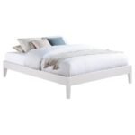 HOUNSLOW QUEEN UNIVERSAL PLATFORM BED WHITE - Image 3