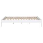 HOUNSLOW QUEEN UNIVERSAL PLATFORM BED WHITE - Image 6