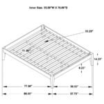 HOUNSLOW FULL UNIVERSAL PLATFORM BED BLACK - Image 8
