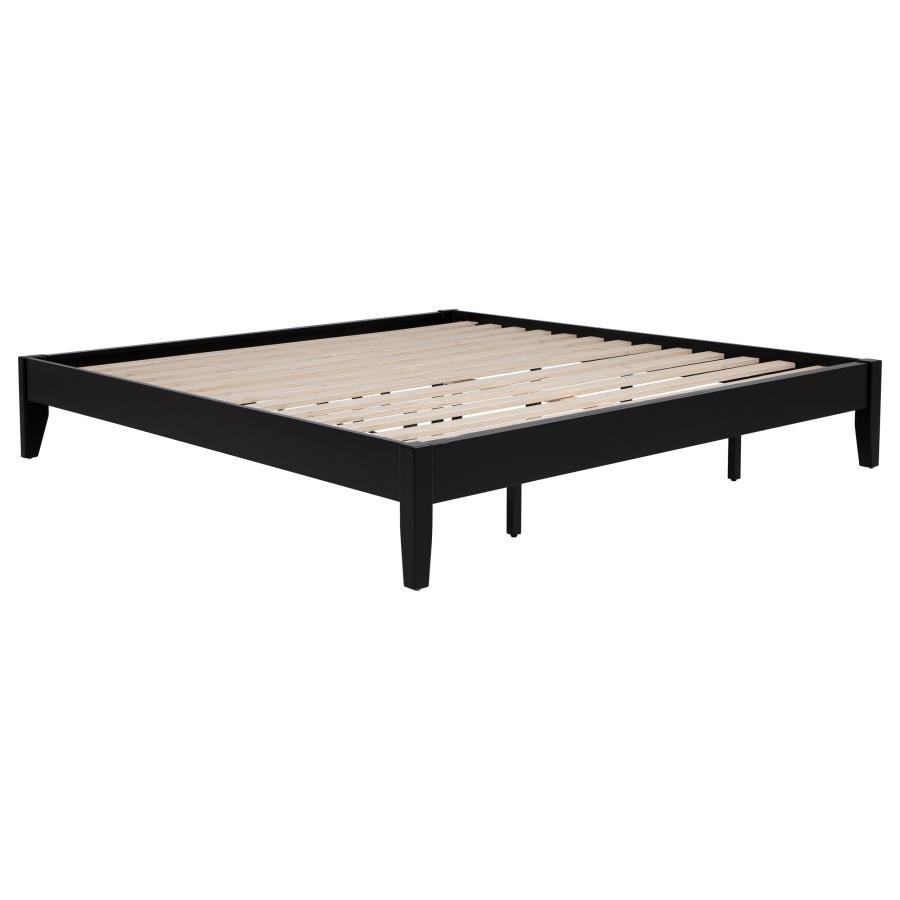 306129KW_02x900.jpg HOUNSLOW CALIFORNIA KING UNIVERSAL PLATFORM BED BLACK - Image 1