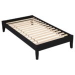 HOUNSLOW TWIN UNIVERSAL PLATFORM BED BLACK - Image 4
