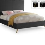 Jasmine Velvet Upholstered Bed
