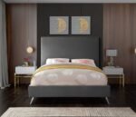Jasmine Velvet Upholstered Bed - Image 5