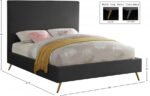 Jasmine Velvet Upholstered Bed - Image 6