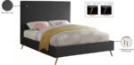 Jasmine Velvet Upholstered Bed - Image 7