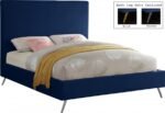 Jasmine Velvet Upholstered Bed - Image 2