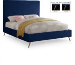 Jasmine Velvet Upholstered Bed