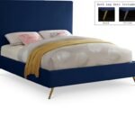 Jasmine Velvet Upholstered Bed