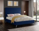Jasmine Velvet Upholstered Bed - Image 3