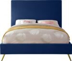Jasmine Velvet Upholstered Bed - Image 4