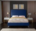 Jasmine Velvet Upholstered Bed - Image 5