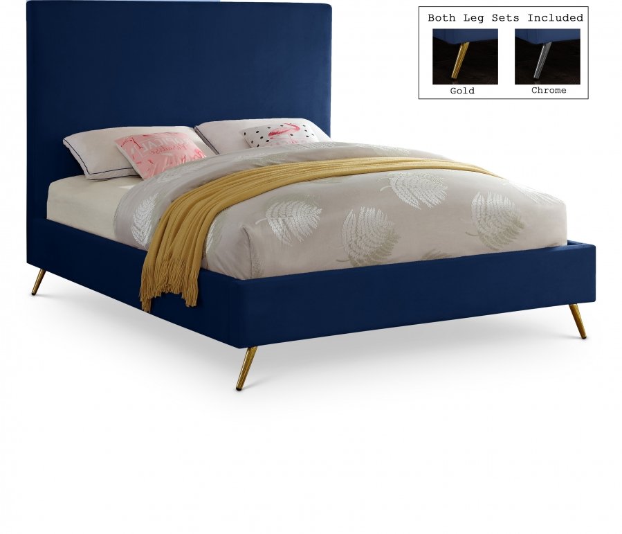 3096.jpg Jasmine Velvet Upholstered Bed - Image 1