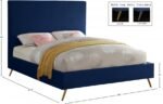 Jasmine Velvet Upholstered Bed - Image 6