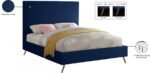 Jasmine Velvet Upholstered Bed - Image 7