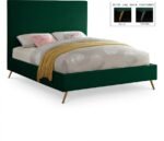 Jasmine Velvet Upholstered Bed